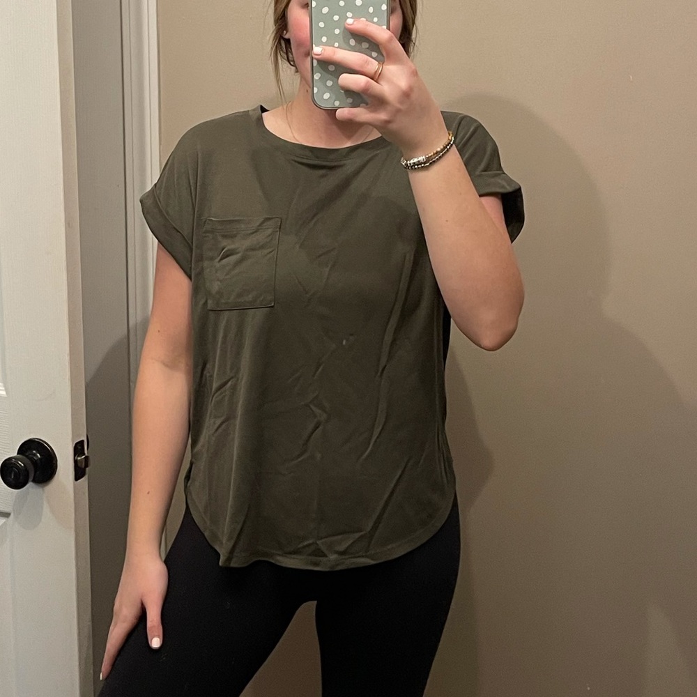 Army Green Top